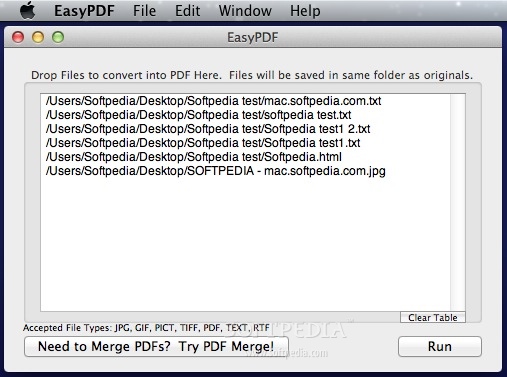 easy pdf creator for mac free
